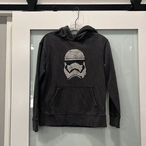 Gap Star Wars death Vader Holographic Hoodie, Size XL 12